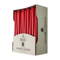 Price's Red Tapered Dinner Candle (Pack of 50) Extra Image 1 Preview
